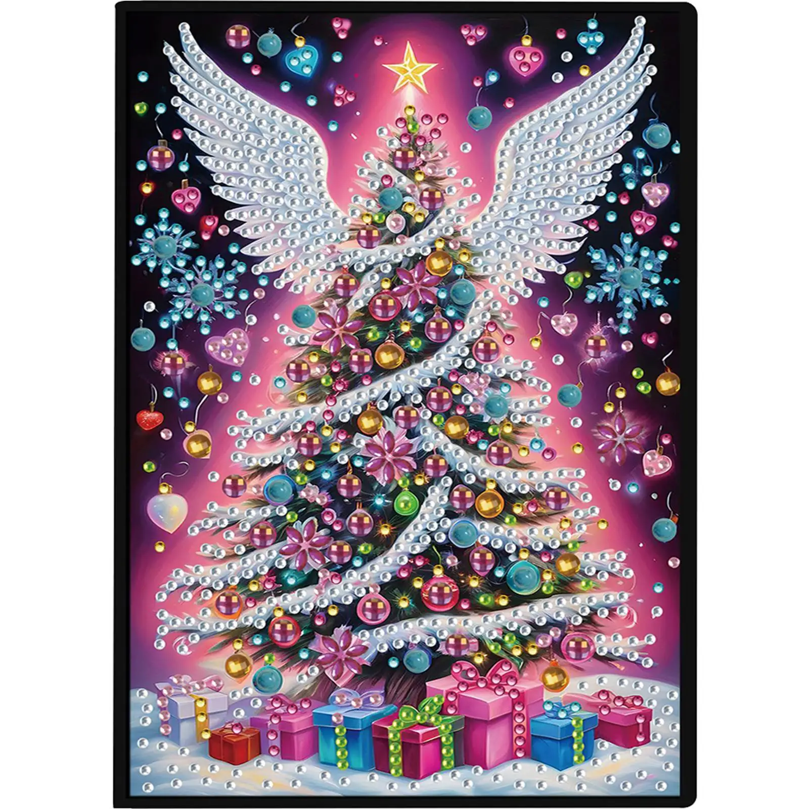 

50-страничный блокнот формата А5 для алмазной живописи с хомяком, подарок для взрослых на праздник или день рождения