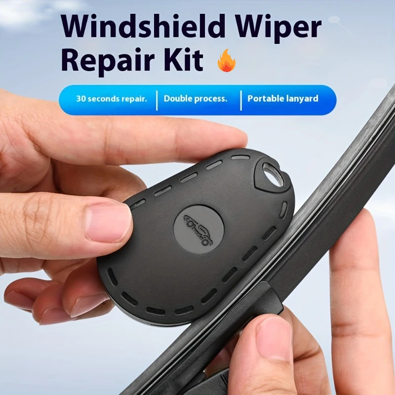 

Universal Car Windshield Wiper Blade Repair Kit Portable Rubber Restorer Regroove Trimmer Tool Auto Accessories