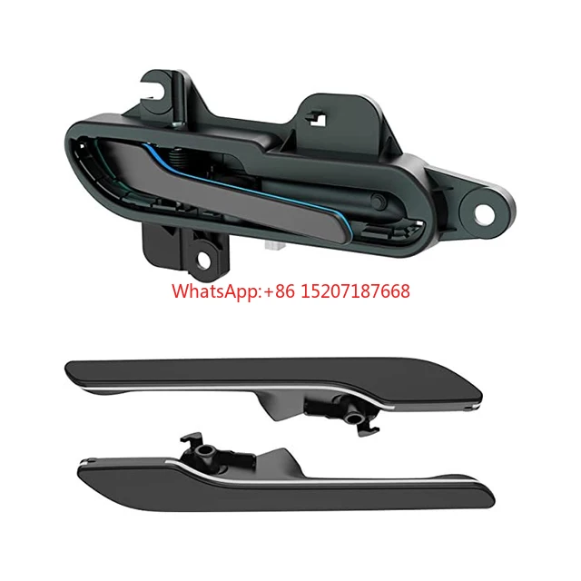 

Remote Control Smart Electric Auto Door Handles For Model 3/Y Model3Highland Car Outside Matte Black Automatic Door Handle