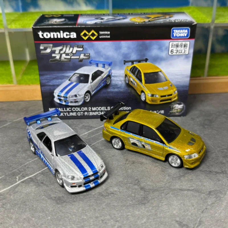 Genuine Tomy Alloy Car Model Fast And Furious Movie Themed Die Cast Vehicle Collection Set Display Decor For Adult Hobbyist