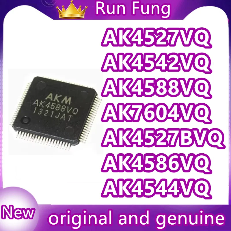 

AK4588VQ AK4586VQ AK4544VQ AK4527VQ AK4542VQ AK4527BVQ AK7604VQ AK4527 AK4588 AK4586 AK4544 QFP-44 In Stock New Original 1PCS