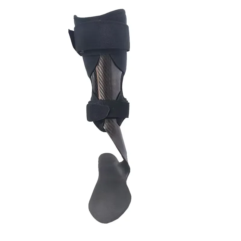 Carbon Fiber Ankle Foot Orthosis AFO for Drop Foot Support Lightweight Brace for Plantar Flexion Correction Adult