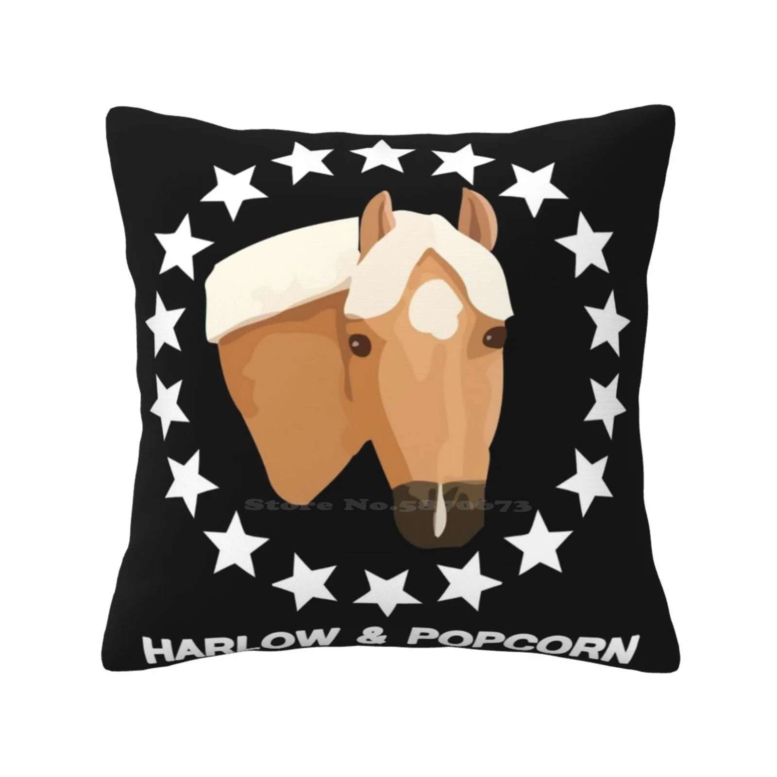 

Harlow And Popcorn Popcorn The Funny Cute Decor Square Pillowcase Harlow And Popcorn Harlow And Popcorn Harlow And Popcorn