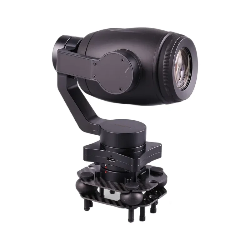 

180X hybrid zoom 30 optical drone photoelectric pod gimbal camera