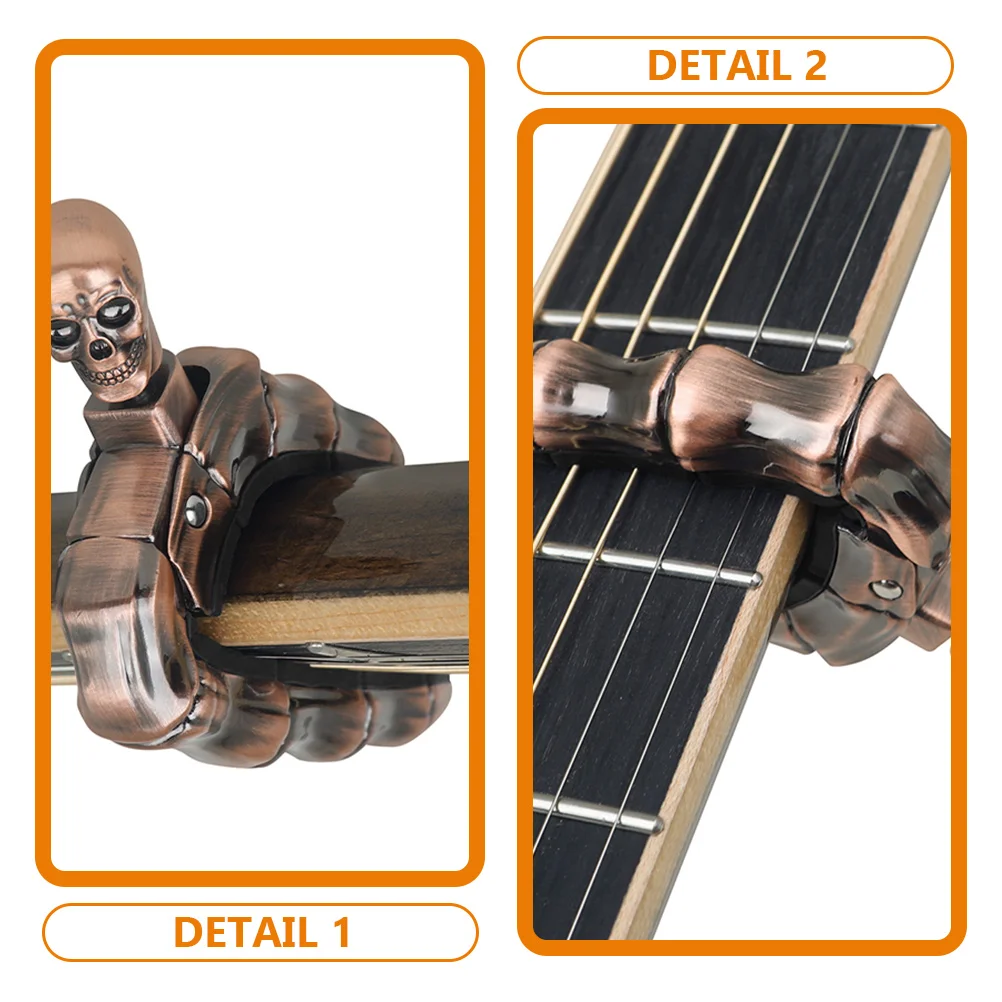 

Ukelele Capo Guitar Acoustic Ukulele Accessories Adjustable Zinc Alloy Clip Capos Quick Release