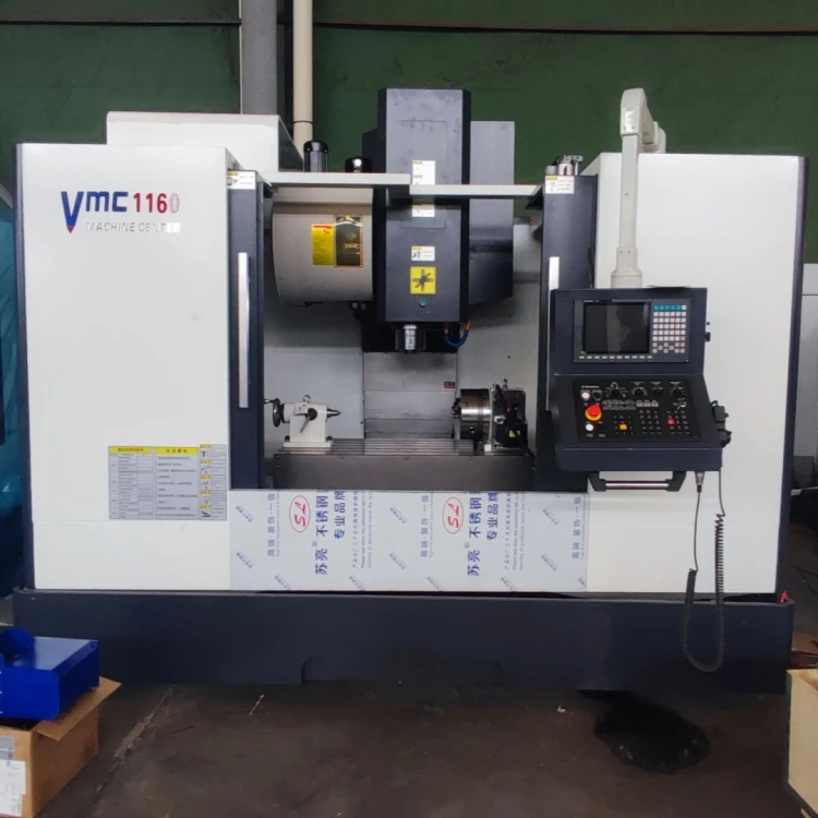 Hot Selling New VMC 1160 CNC Vertical Machining Center 4-axis High Precision High Speed Fanuc GSK Control System