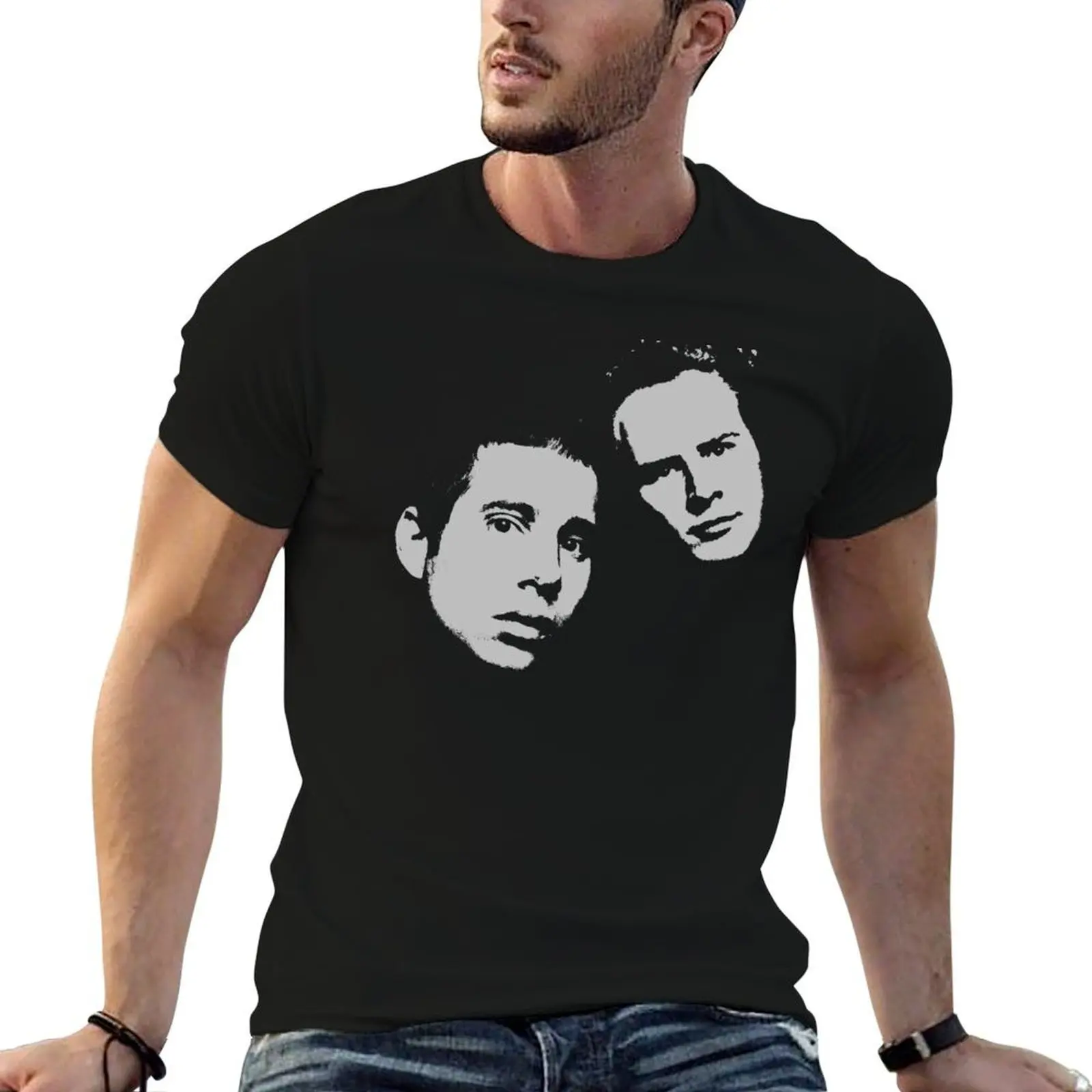

man Tribute t shirt high cotton quality t Simon cotton T-Shirt shirt Garfunkel man cotton man shirt t &