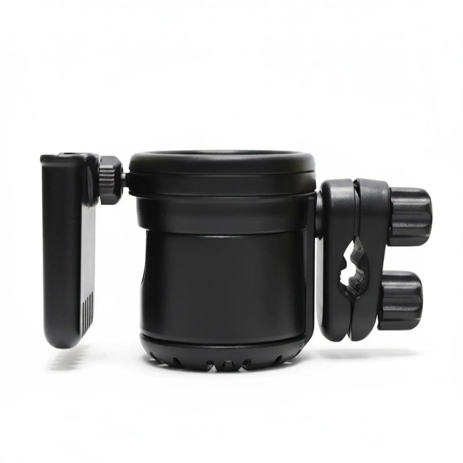 Pram Cup Holder Anti-Slip Grip Universal Attachable Bottle Holder 360° Rotation
