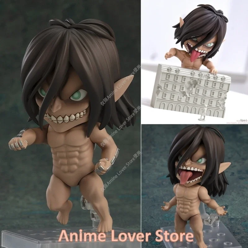 In Stock Original Good Smile Company GSC Attack On Titan Eren Jaeger Titan Anime Figures Toys Collectible Model Ornaments