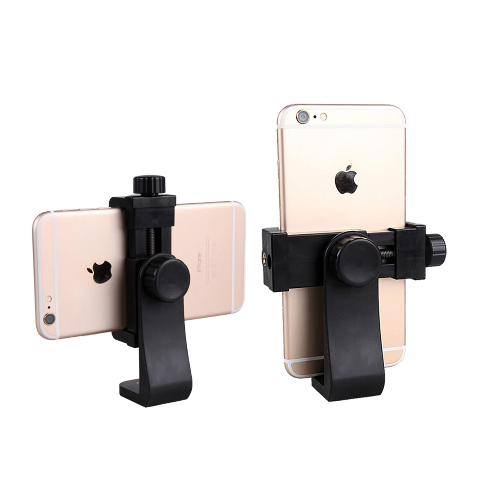 

Tripod Mount Adapter Adjustable Cell Phone Clipper Holder Vertical 360 Stand With 1/4 Screw Hole for Phone Camera Selfie Stick