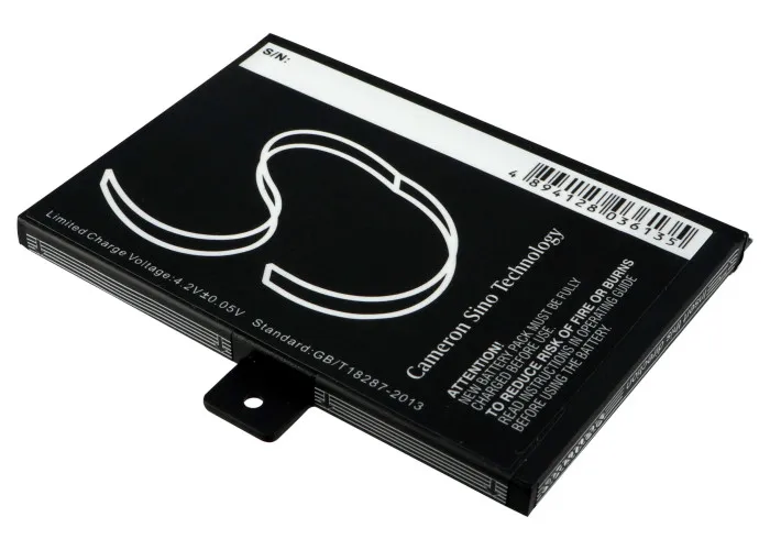 Cameron Sino 3.7V 1250mAh Battery BNRB1530 9875521 BNRZ1000 BNRB454261 for Barnes & Noble 005, BNRV100,BNRZ100,nook,NOOK Classic