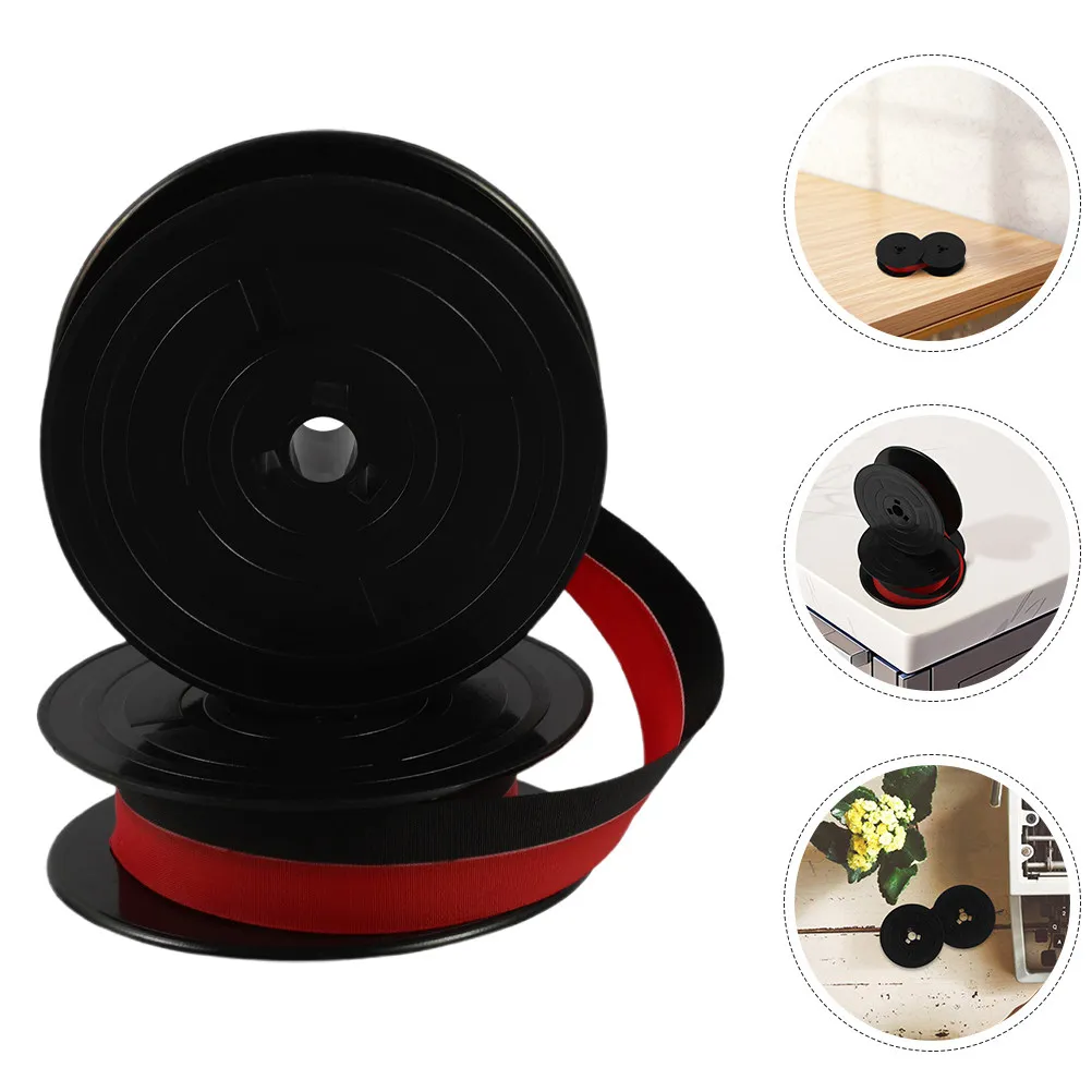 2Pcs Classic Typewriter Ribbon for Manual Portable Typewriters Vintage Style Universal Ink Ribbon for Retro Writing Machine