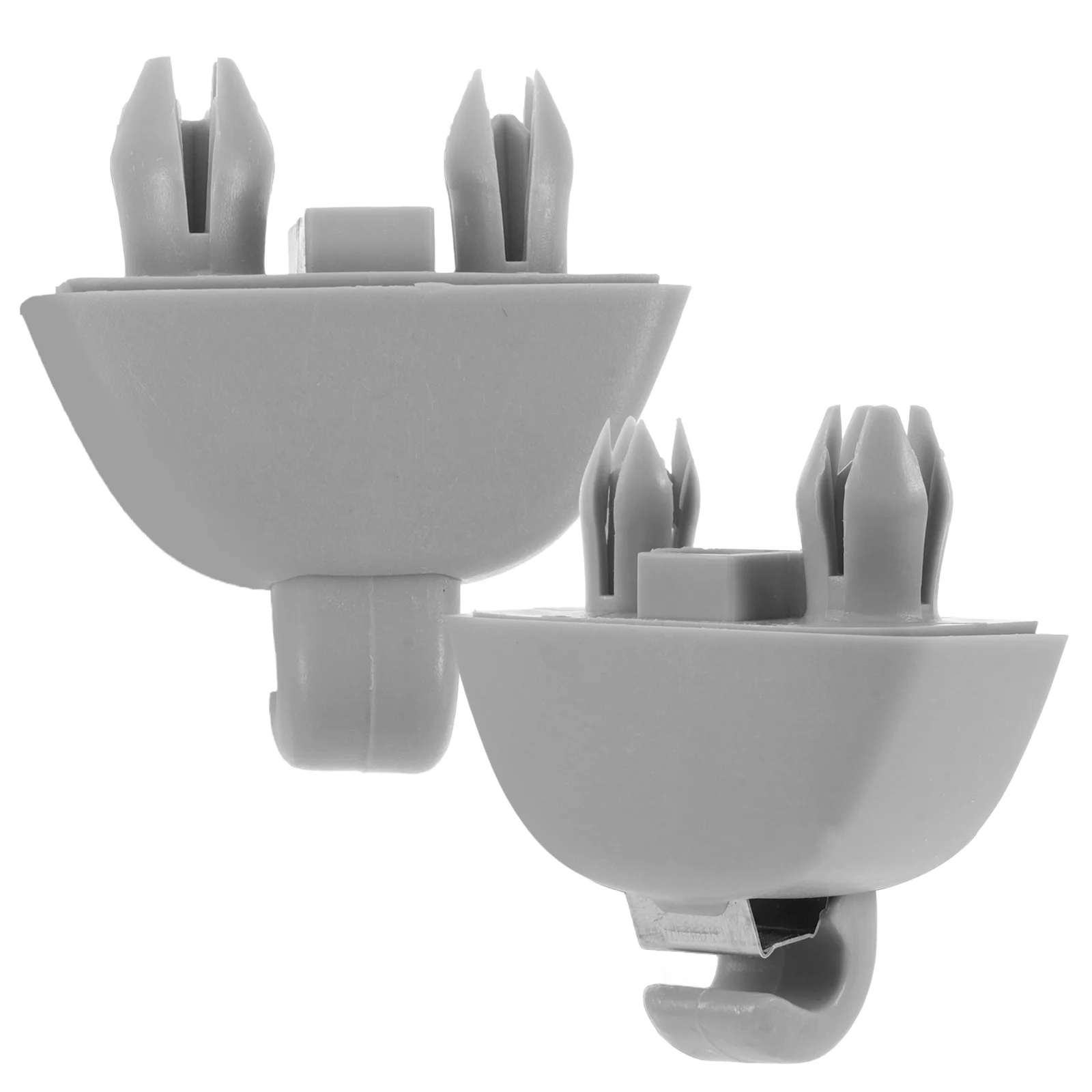 2Pcs Sun Visor Hook Clip Reliable Addition to Car Interior Long Lasting Durability Sun Visor Hook Vehicle Accessories