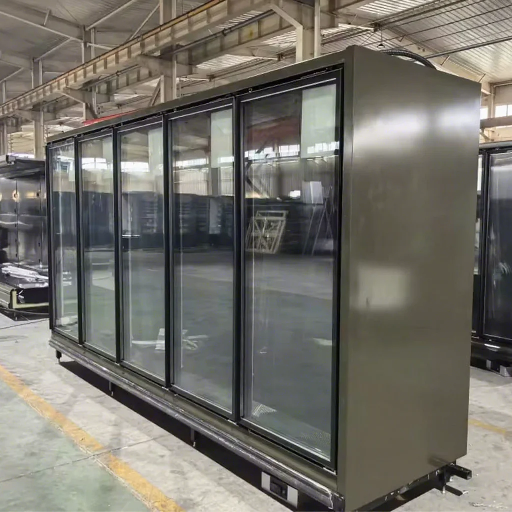 

FOODLINE Customized Supermarket Energy Saving Freezer Refrigerator Glass Door Chiller Multideck Display Cabinet Commercial