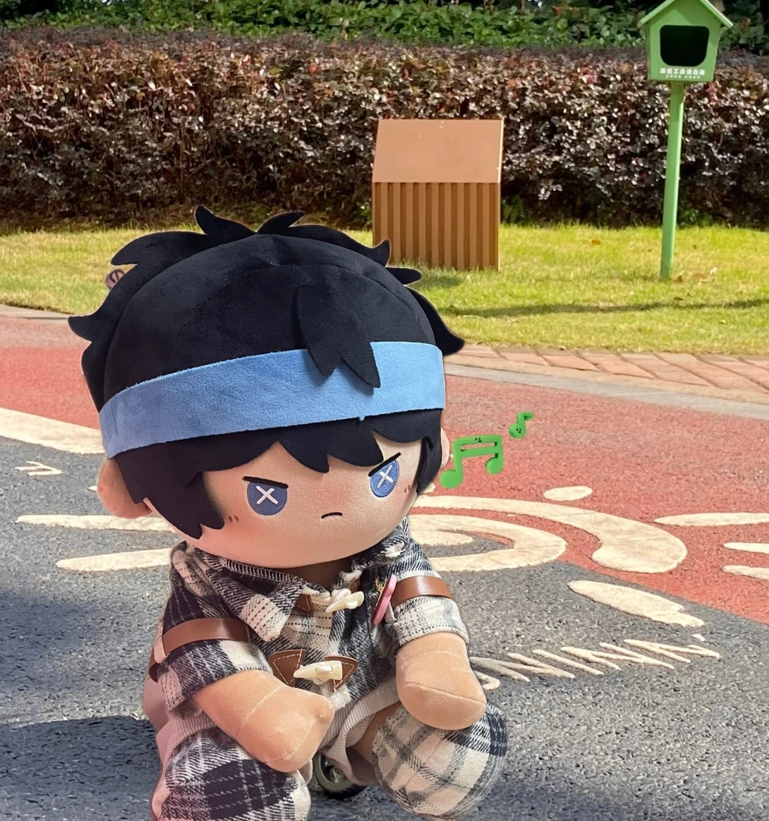 

Stuffed 40CM Game Identity V Ganji Gupta Batter Doll Toys Plushie Gift Mascot Ornament Toys Plushie Pillow Toys