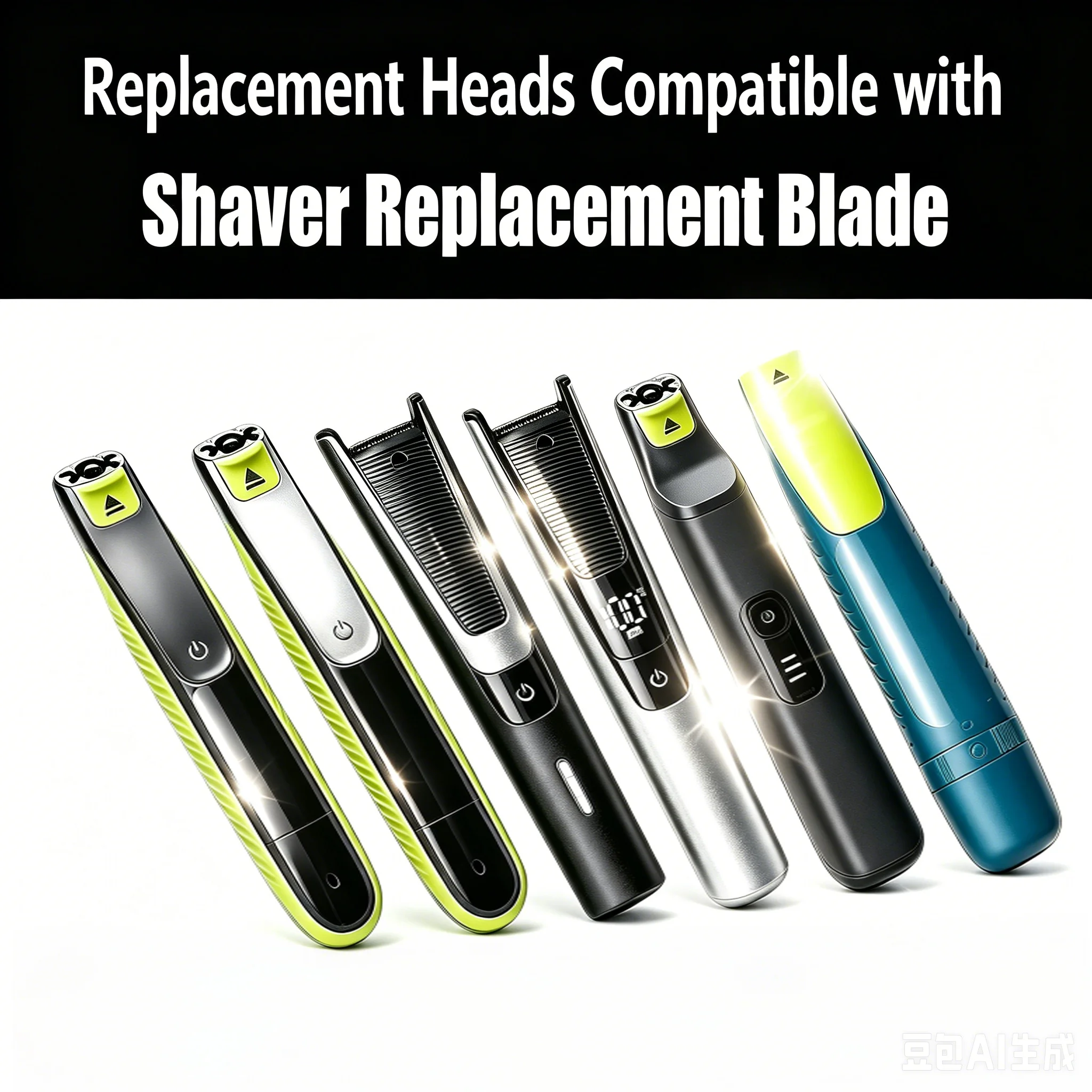 Replacement Blades Compatible with One Blade Electric Shaver