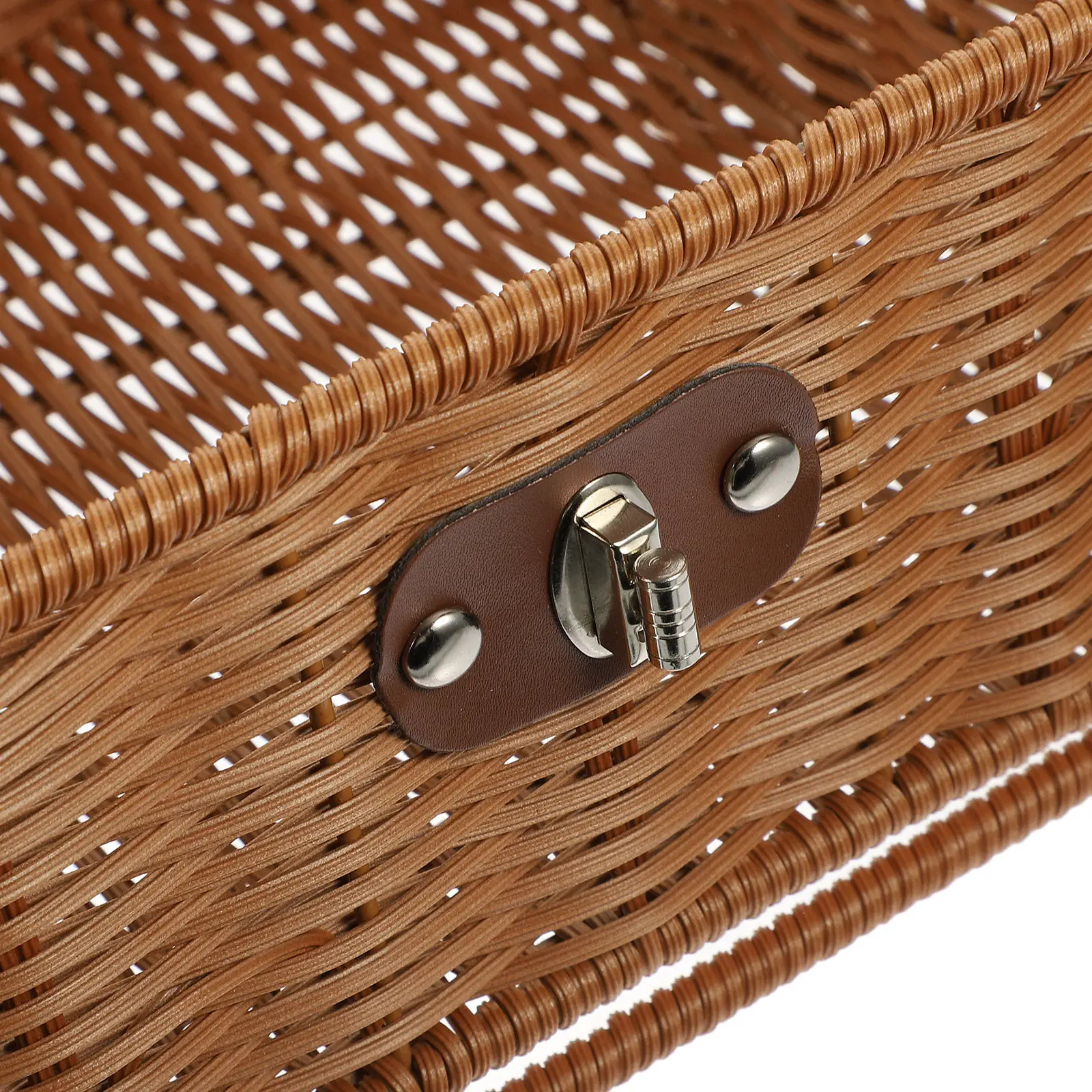 

Портативная плетеная корзина из полипропилена для фруктов, овощей, хлеба, яиц, для дома, офиса, пикника, кемпинга, ручной работы, в деревенском стиле, органайзер