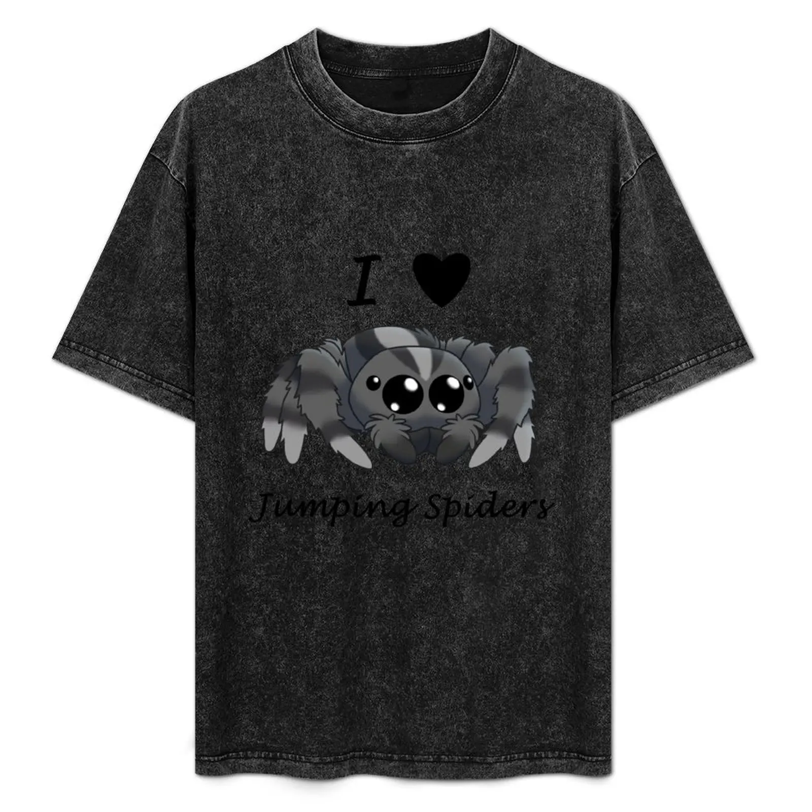 

Jumping Spider T-Shirt Short sleeve tee rapper graphic tees anime t shirts mens t shirt graphic