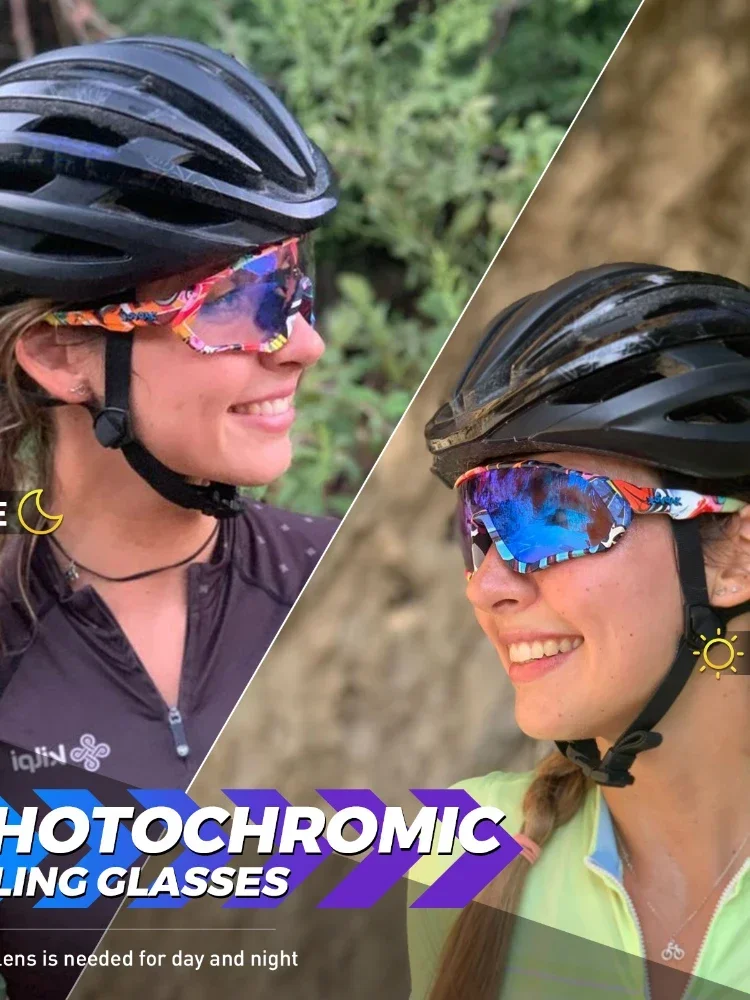 AliExpress kapvoe Kapvoe Photochromic Cycling Sunglasses Men Women Road MTB Mountain Bike Bicycle Glasses Cycling Glasses Sport Hiking Eyewear