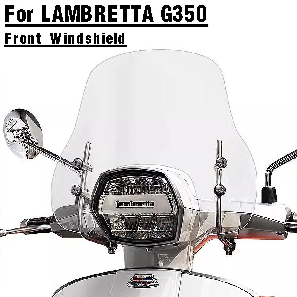 

Windshields For Lambretta G350 2023 Windshields for Lambretta G350 Motorcycles Front windshields Front deflectors