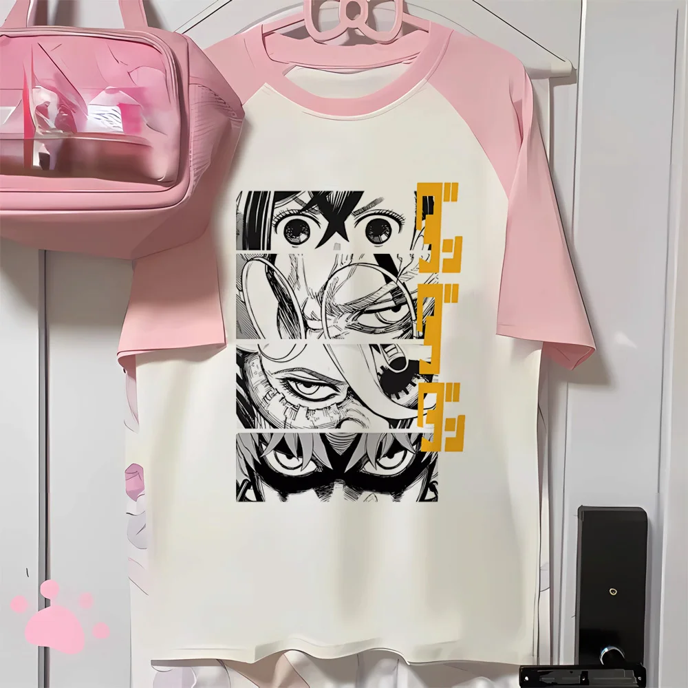 Dandadan Okarun shirt women hip hop harajuku  Comfortable Pastel Psychedelic t-shirt Digital Pop Culture hip hop Y2k harajuku