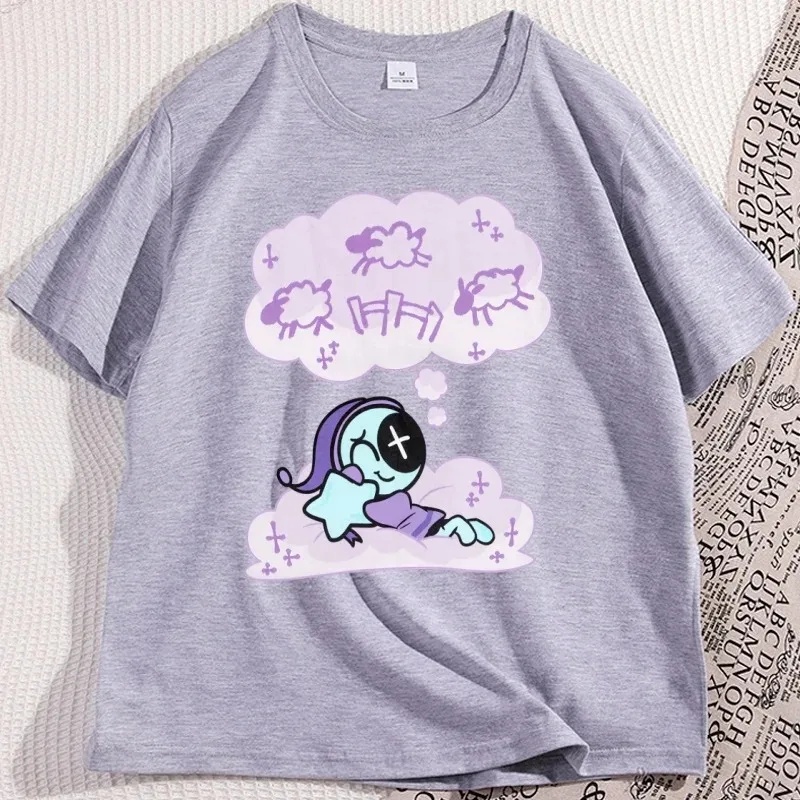 Camiseta Dandys World Astro Dreaming, camisetas de algodón de manga corta, ropa de calle de moda de algodón de gran tamaño, producto novedoso Unisex, clásico suave