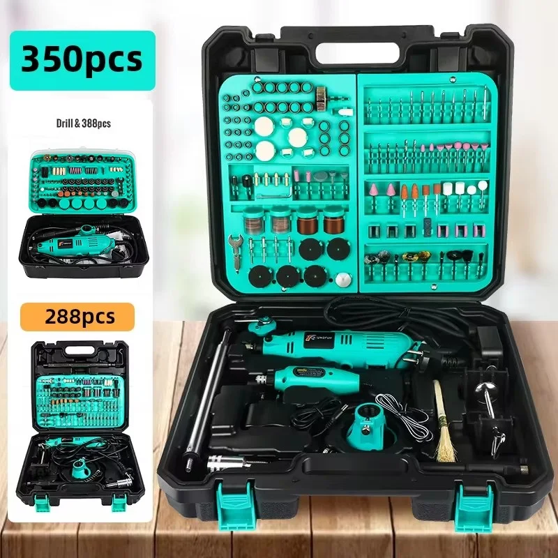 أدوات حفر كهربائية صغيرة ، ماكينة حفر ، مطحنة محمولة باليد ، ملحقات نقش وقص دريمل ، ، ، ، بجهد V