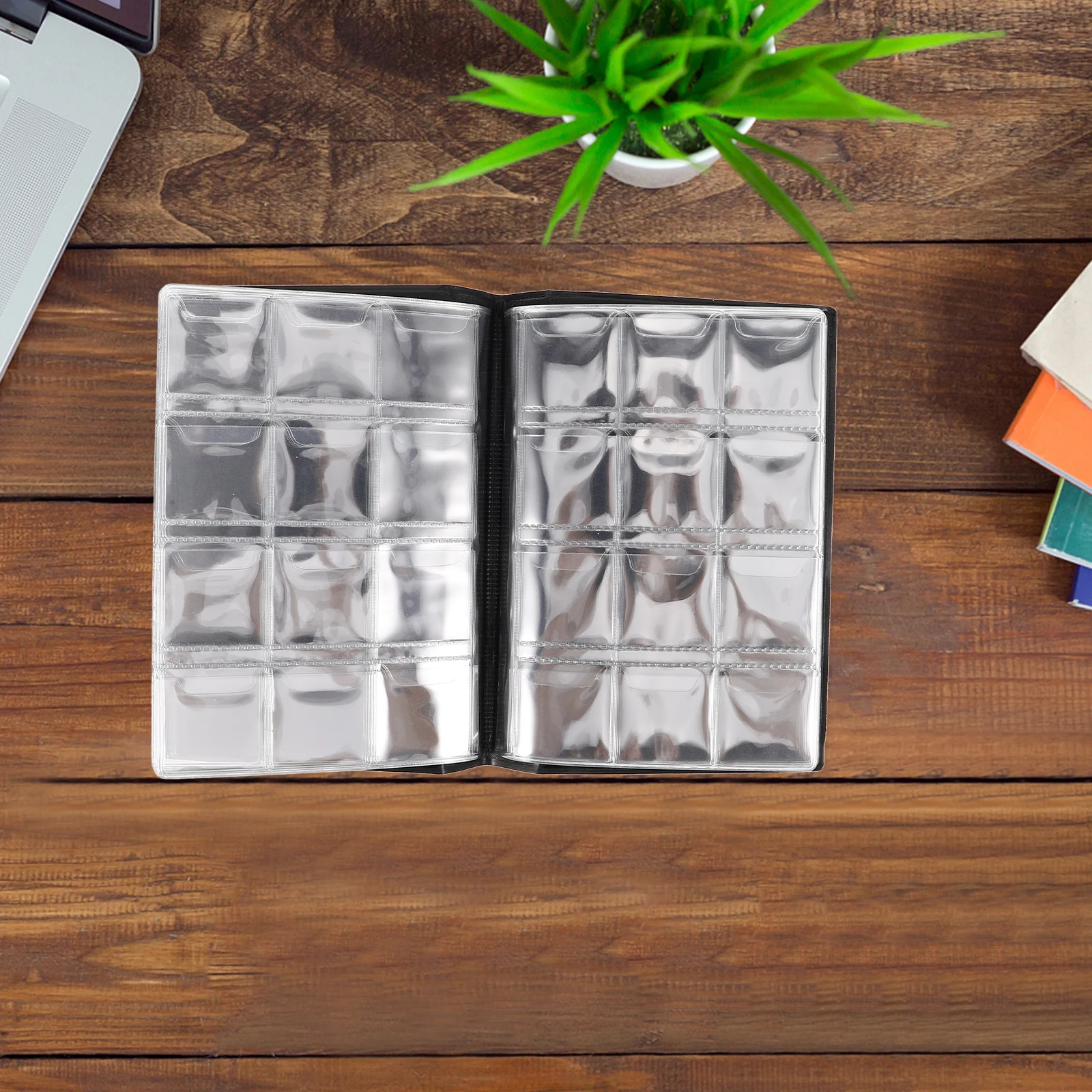 120 -Coin Collection Book Collecting Holder Album Checker Binder for Collectors Holders