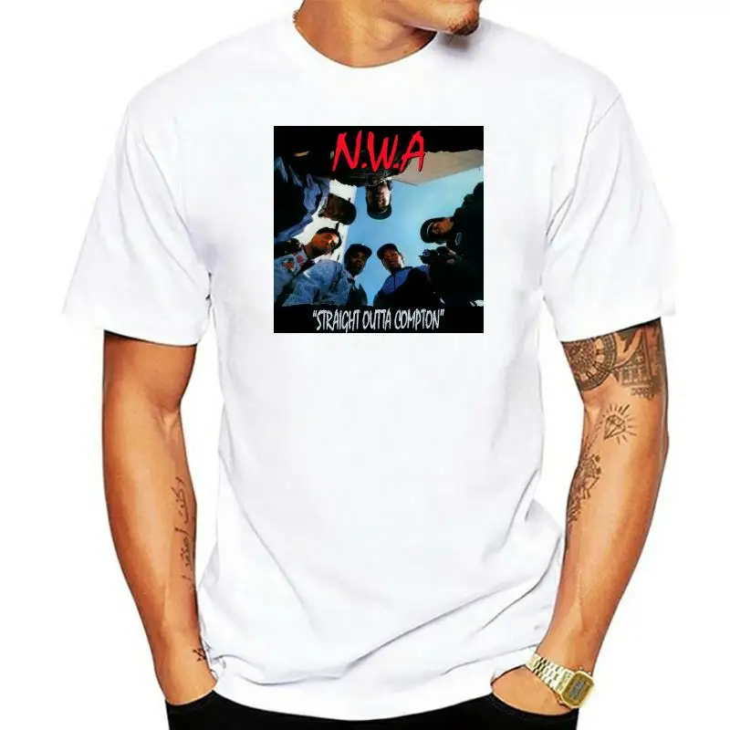 NWA T Shirt Straight Outta Compton American Rap Hip Hop Men T-Shirt Gym Tee Tshirt