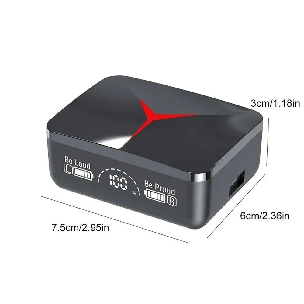 Waterproof Wireless Headphones Sport Bluetooth 5.3 Earbuds TWS Touch Control Noise Cancelling Music HiFi Stereo Gaming Headsets