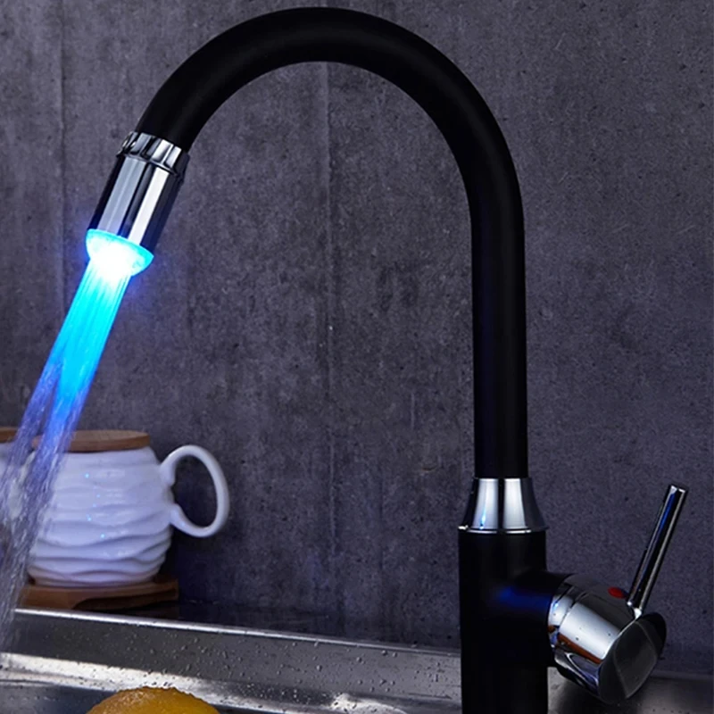 

NEW Led Night Light RGB Faucet Creative Water Lamp Shower Lamps Romantic 7-color Bathing Household Bathroom Decorative Lights