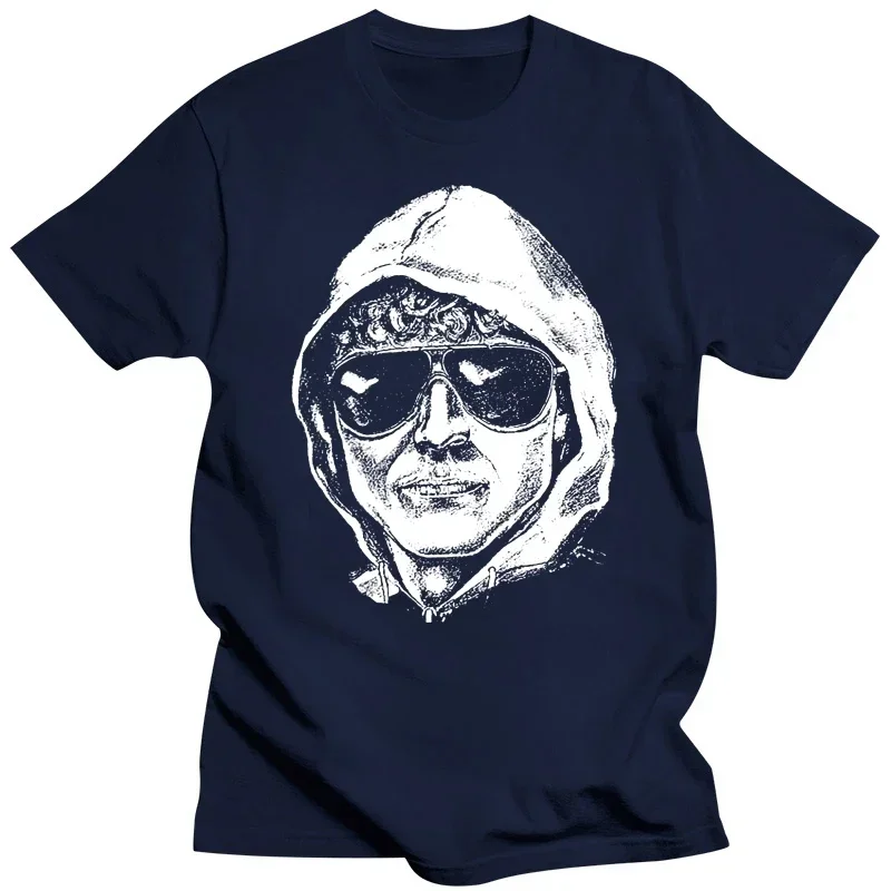 heavyweight Informal New Arrival vintage funny anime Printed Men TShirt Short Sleeve Funn Unabomber Unabomber Manhunt Wanted