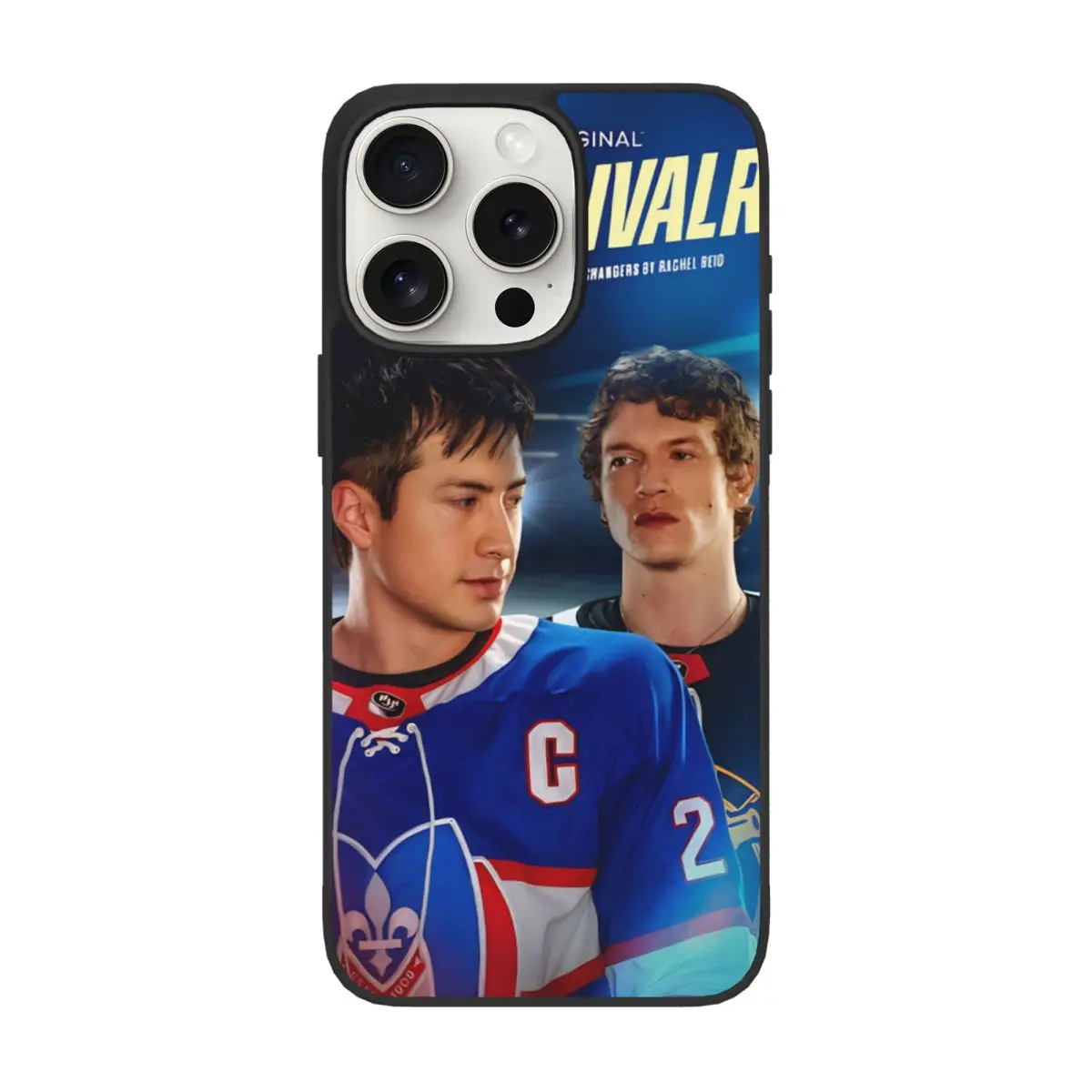 New Heated Rivalry TPU Phone Case For iPhone 15 Pro Soft Hockey Game Back Cover