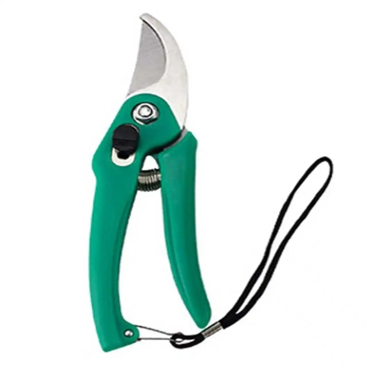 Green Manual Pruning Shears 6.7cm Blade Length Stainless Steel Handheld Garden Pruner Tool