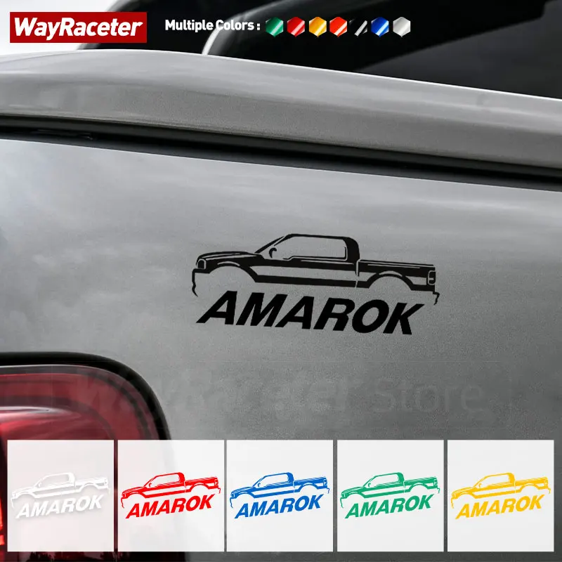 Car Window Sticker Door Side Trunk Tail Creative Funny Reflective Graphics Vinyl Decal For VW Volkswagen Amarok Accessories