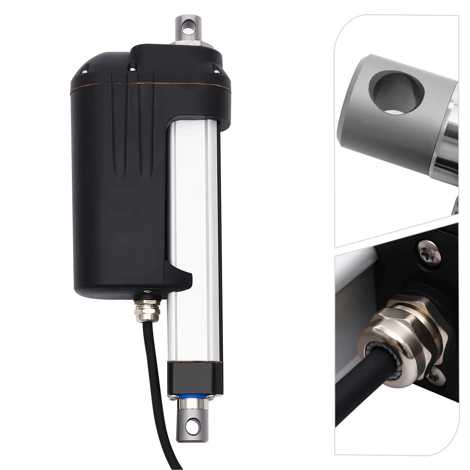 

Quick Tach Actuator 12V IP66 0.04in Accuracy Heavy Duty Overload Protection For John Deere Excavator D/E/G Series