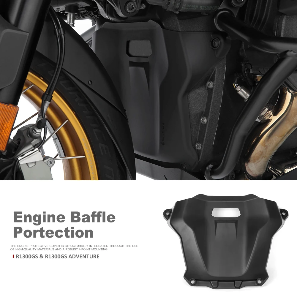

Motorcycle FOR BMW R1300GS Adventure R 1300 GS R1300GSA GS1300 R 2024 2023 Front Engine Housing Baffle Guard Cover Protector