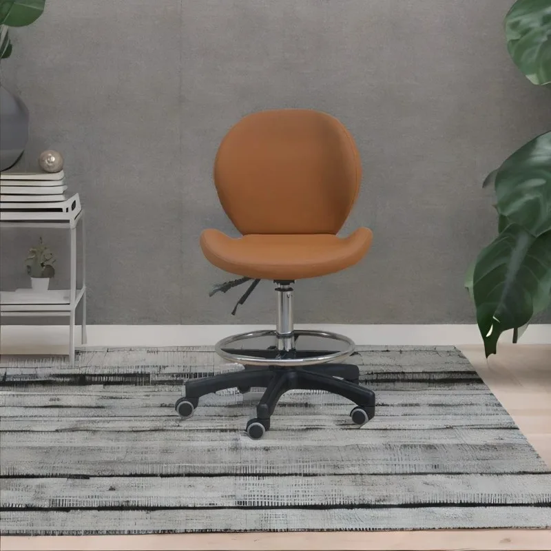 Conjunto de muebles para salón de belleza, taburete portátil plegable, Banco Con Ruedas