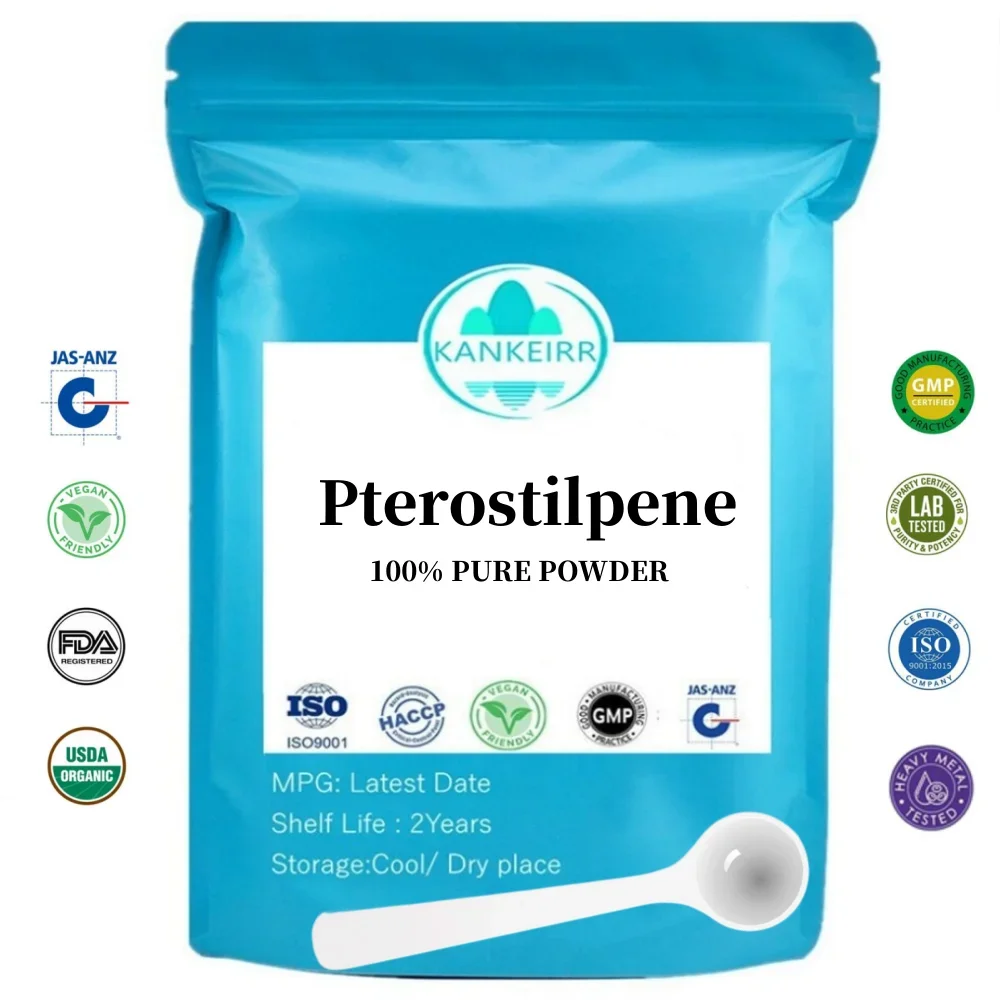 50g-1000g Pteros Tilbene Cas 537-42-8