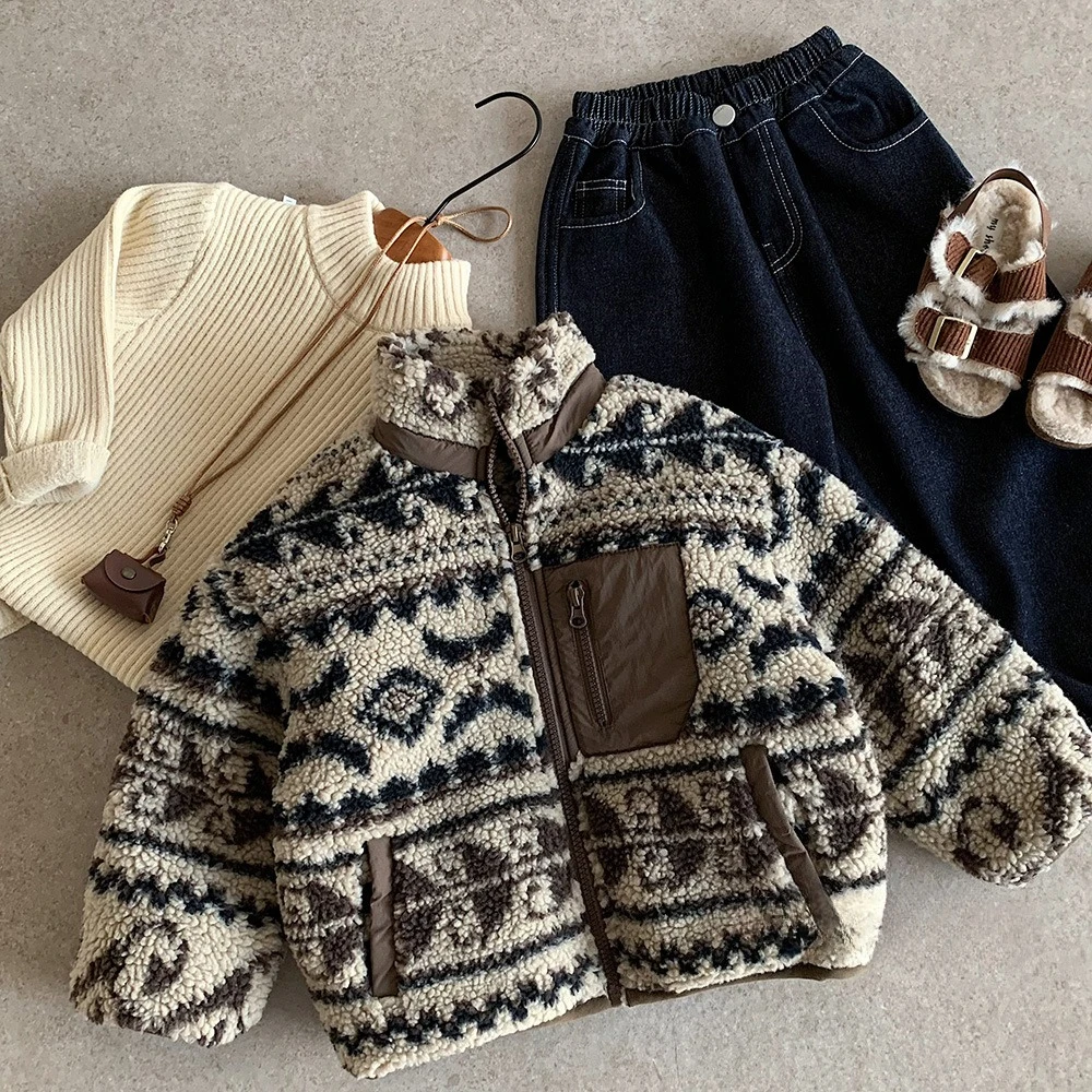 Winter Children's Jacket Boys' Korean Version Fashion and Comfortable Coat Kids Outwear Keep Warm Top Clothes