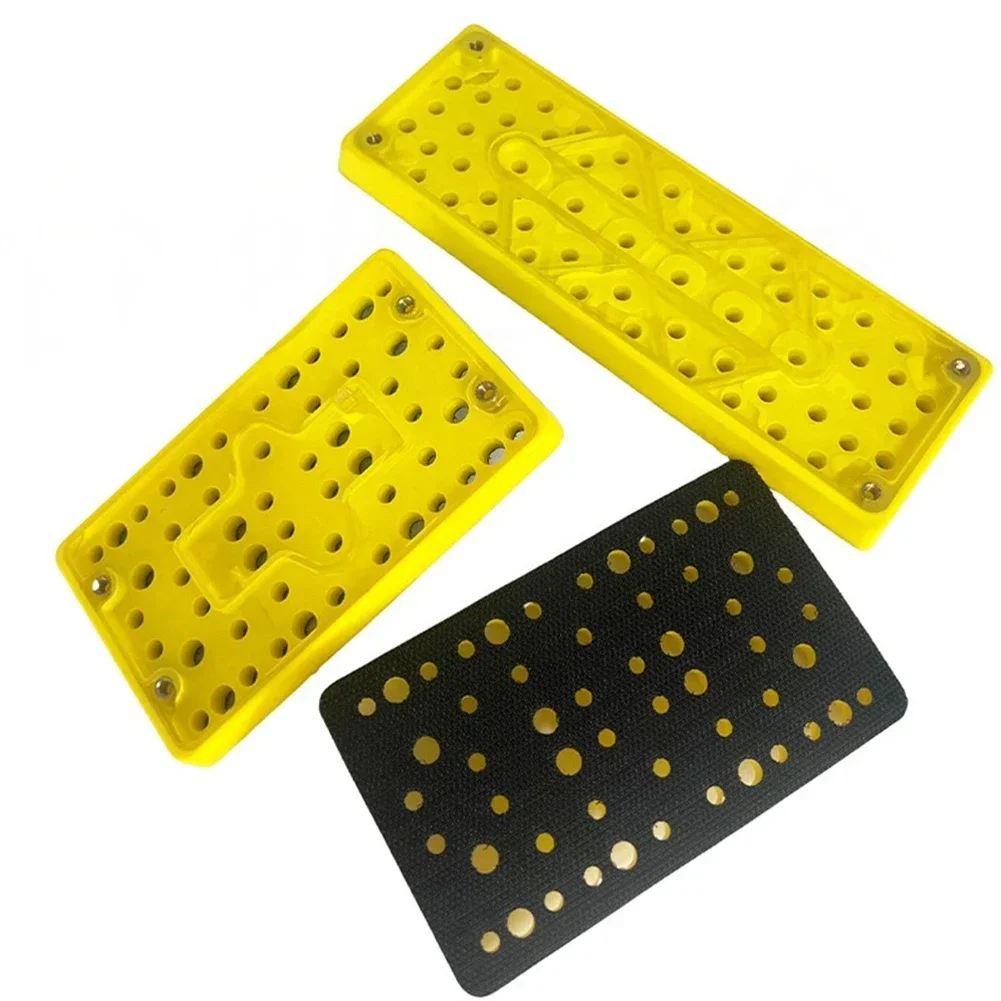 3x5inch Foam Protection Disc Sanding Pad 54 Or 16 Holes Hooks & Loops Interface Backing Pad Protector For RS400 LS130 Sander