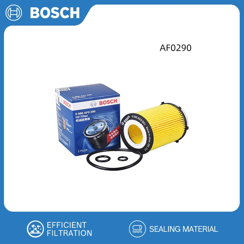 BOSCH AF0290 Oil Filter Fits Benz A (W176) B(W246) E(A/C207) CLA(C117) GLA(X156) 2701800009 2701800109