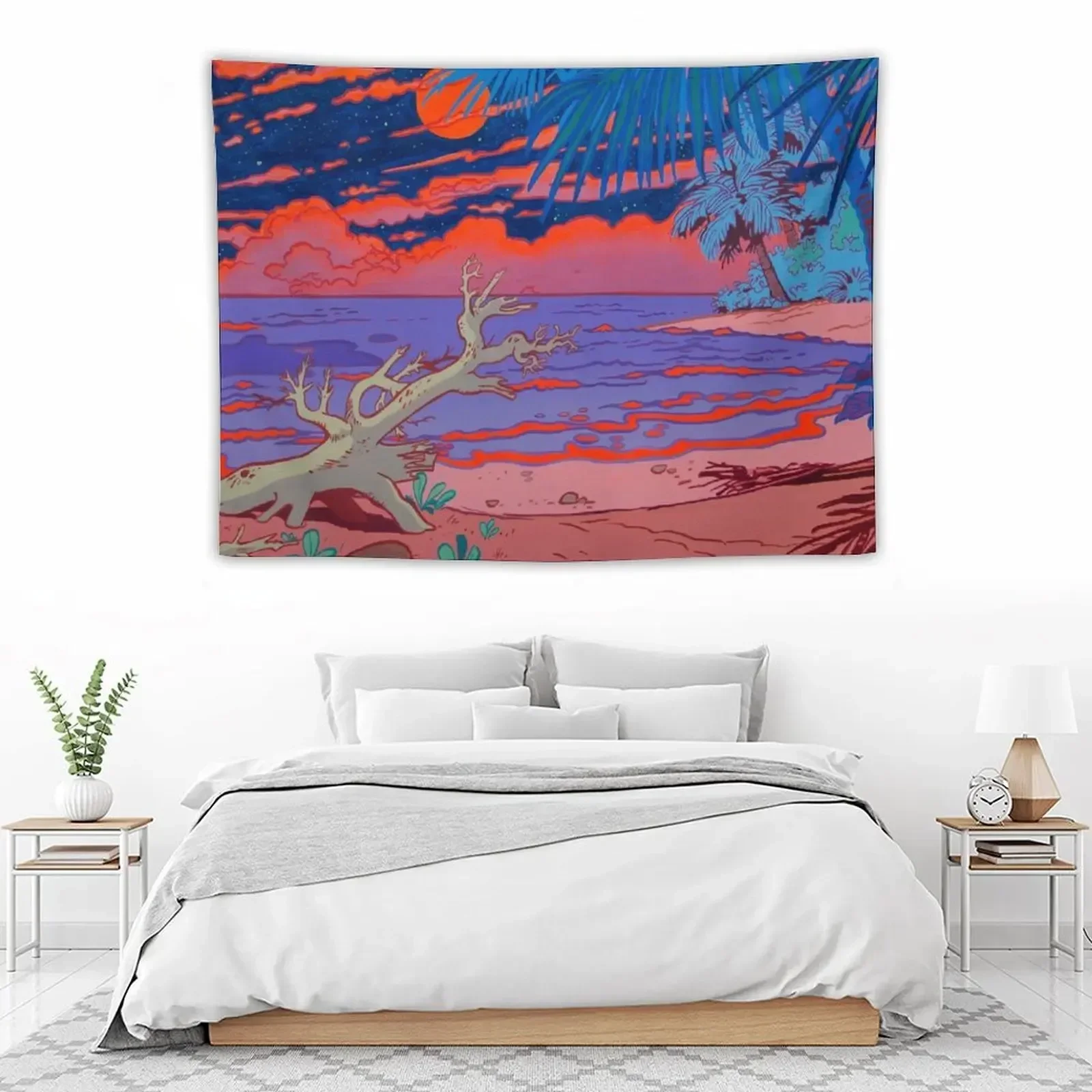 Ocean Tapestry Room Decor Room Ornaments Tapestry