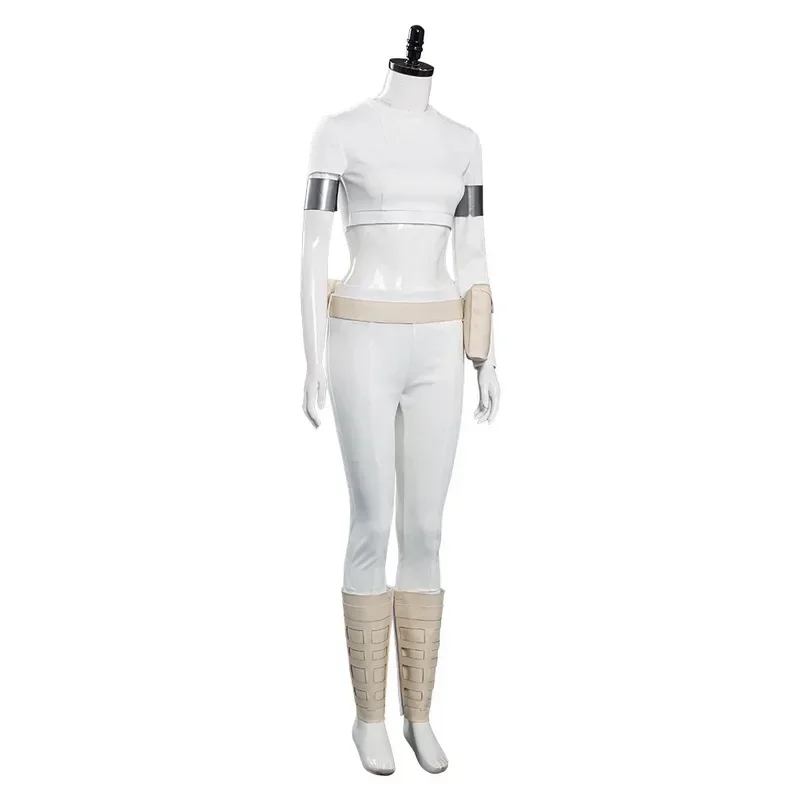 2025 NewPadme Cosplay Amidala Cloak Suit Movie Space Battle Disguise Women Female Fantasy Halloween Carnival Party C ly97