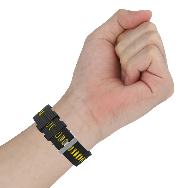 Cinturino sportivo da 22 mm per Huawei HUAWEI Watch GT3 Bracciale in silicone lavabile a sgancio rapido cinturino di ricambio per smartwatch per uomo donna