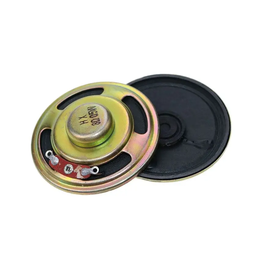 YUXI 1Pcs Ultra-Thin Speaker Waterproof 4/8 Ohms 0.5/1/2/6 Watt 1W 8R Speaker Diameter 45/50/56/57/66/77MM