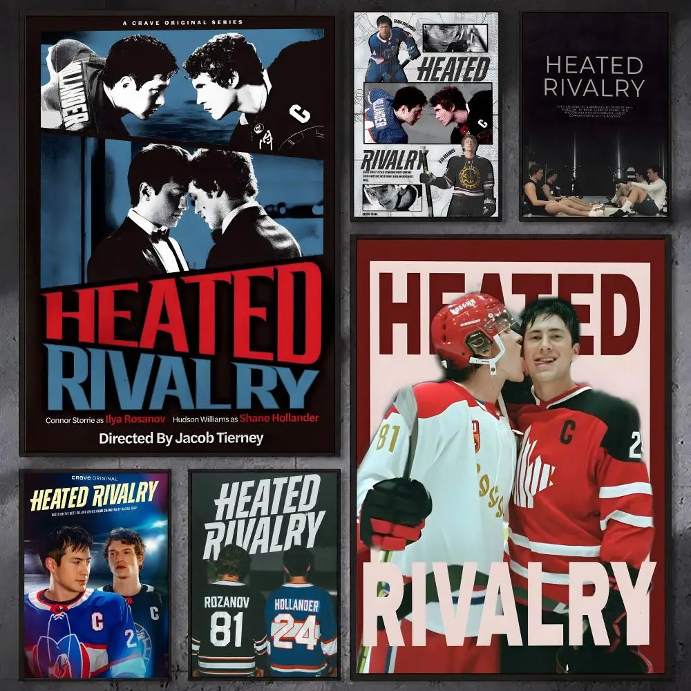 Canadian TV H-Heated R-Rivalry Poster Waterproof Sticky Wall Art Print For Bedroom Living Room Hallway Bar Home Decor