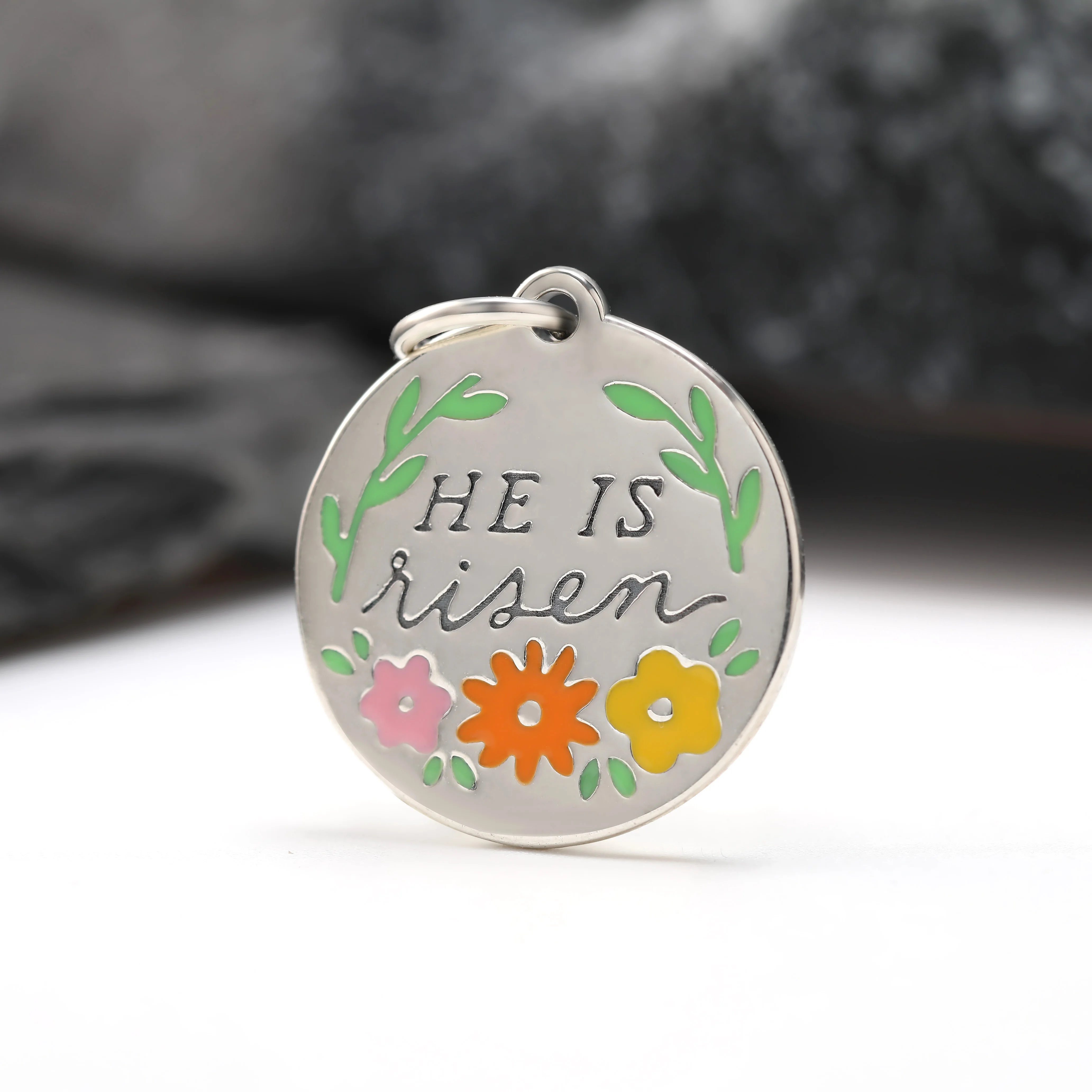 

DJ432 Authentic 925 Pure Silver Enamel Revives Craftsmanship, Pendant DIY Jewelry Silver Jewelry