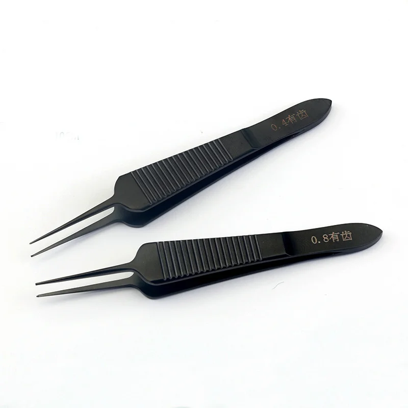 Plastic Forceps Cosmetic Surgery Suture Needle Ophthalmology Dingda Belly Forceps Double Eyelid Surgical Tools