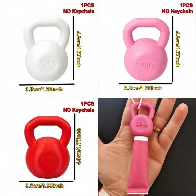 Fitness Theme Keychain Compatible With C Series Lip Balm Portable Pocket Decor Accessory For Daily Carry